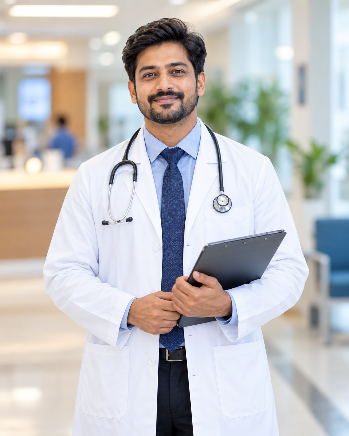 Illustrative healthcare team portrait 2